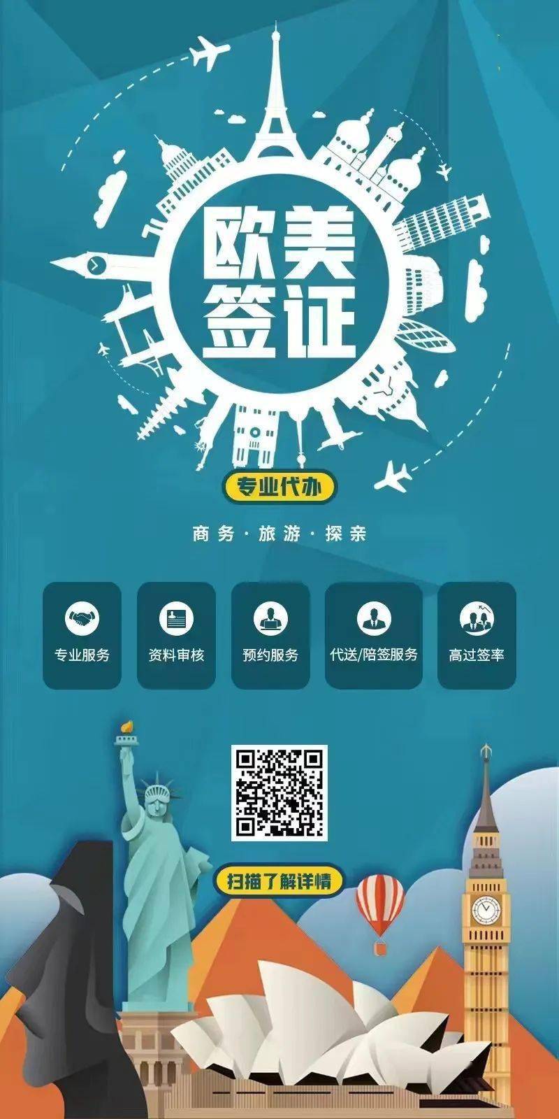 全球簽證專業(yè)辦理 輕松解鎖商務、旅游、探親之旅